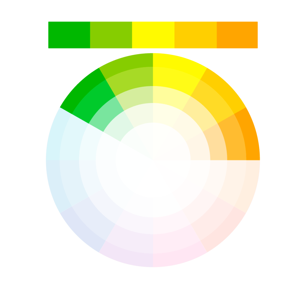 Extended Similar Color Scheme